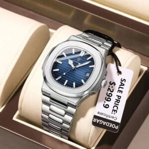 Poedagar 613 Luxury Watch | Blue